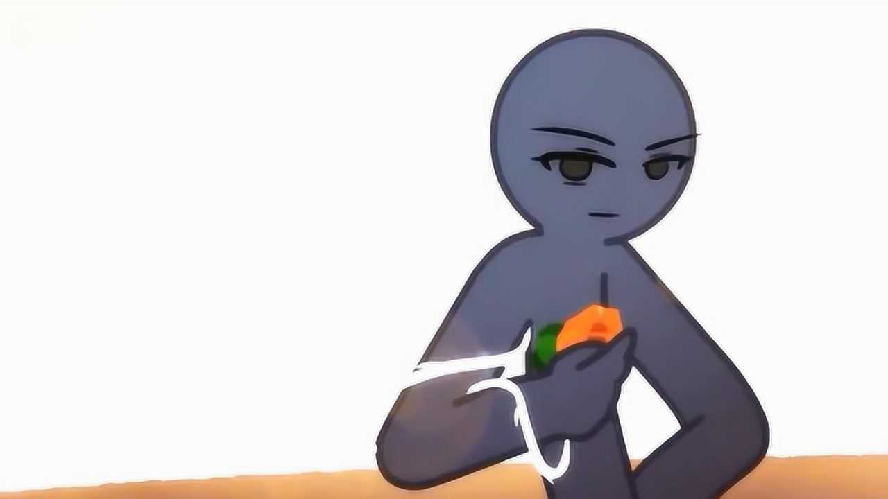 火柴人高能决斗,男火柴人赢了女火柴人,还对她念念不忘