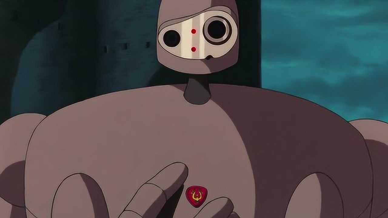 天空之城即使是天空之城的机器人也抵挡不了这一击