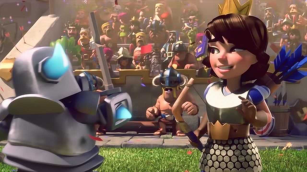 皇室战争颜值担当公主笑起来的样子像极了爱情的模样