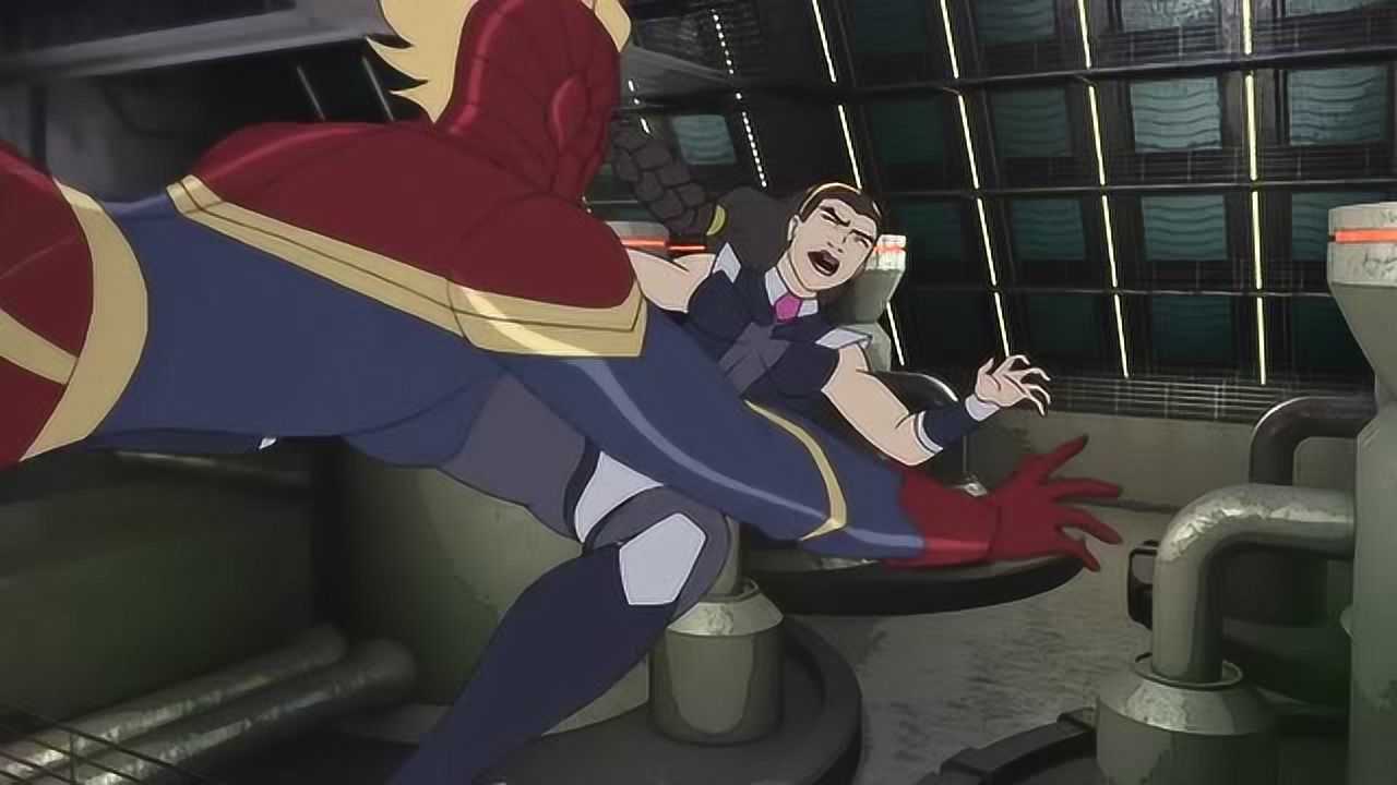 复仇者集结:双方战斗激烈,惊奇队长和黄蜂女处于弱势