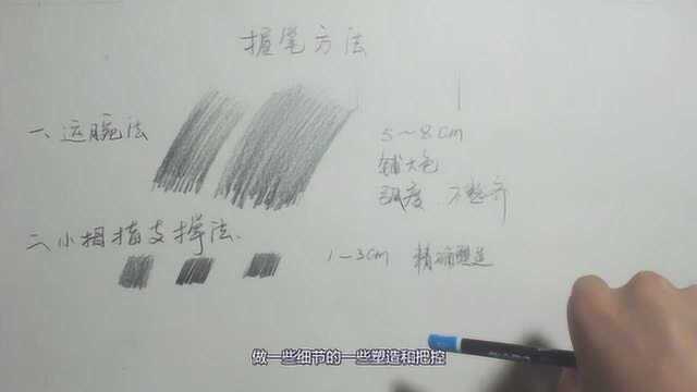 小蜗爱素描第五课:握笔方法