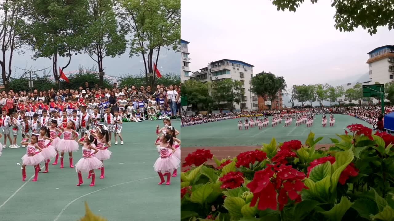 2019巫山南峰小學幼兒園慶六一 學貓叫