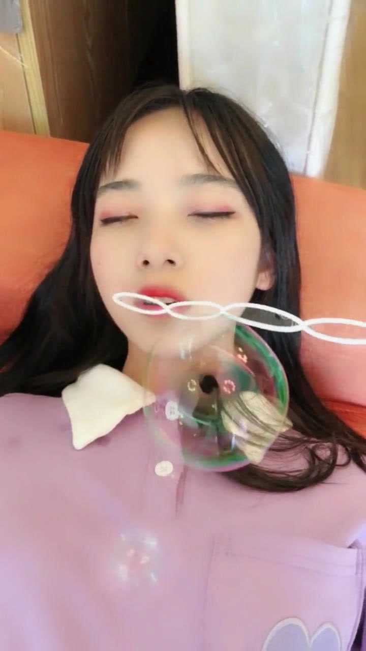 原来女朋友睡着了这么可爱