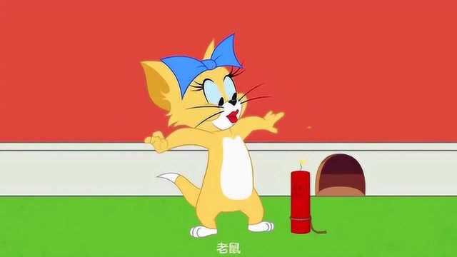 新猫和老鼠:嘟嘟猫也要来抓小老鼠,你还嫩着点!