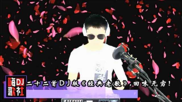 二十二首DJ版《经典老歌》舞曲串烧,回味无穷!