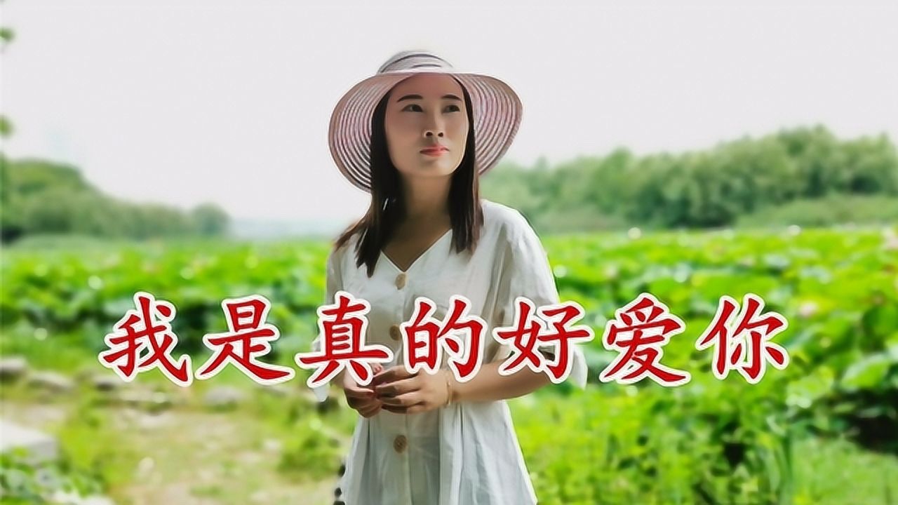 甜蜜情歌!一首《我是真的好爱你》好听醉了,好想和你天天在一起