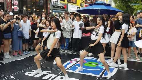 听说在韩国舞蹈是必修课，所以出现了这种街头舞王！震撼至极！
