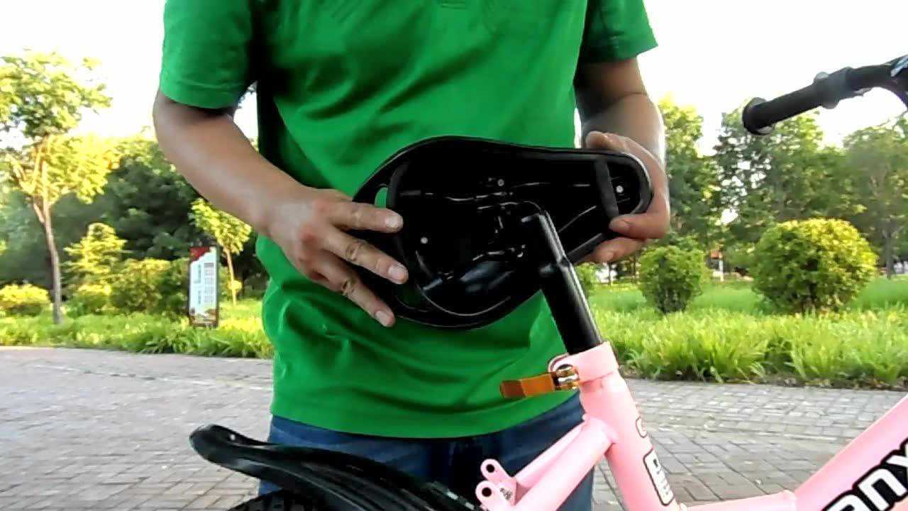 儿童自行车车座安装