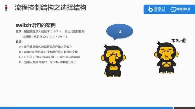 switch案例 根据数字打印指定的日期