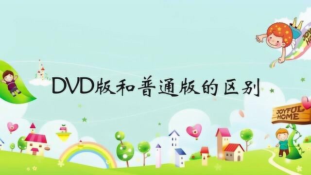 DVD版和普通版的区别