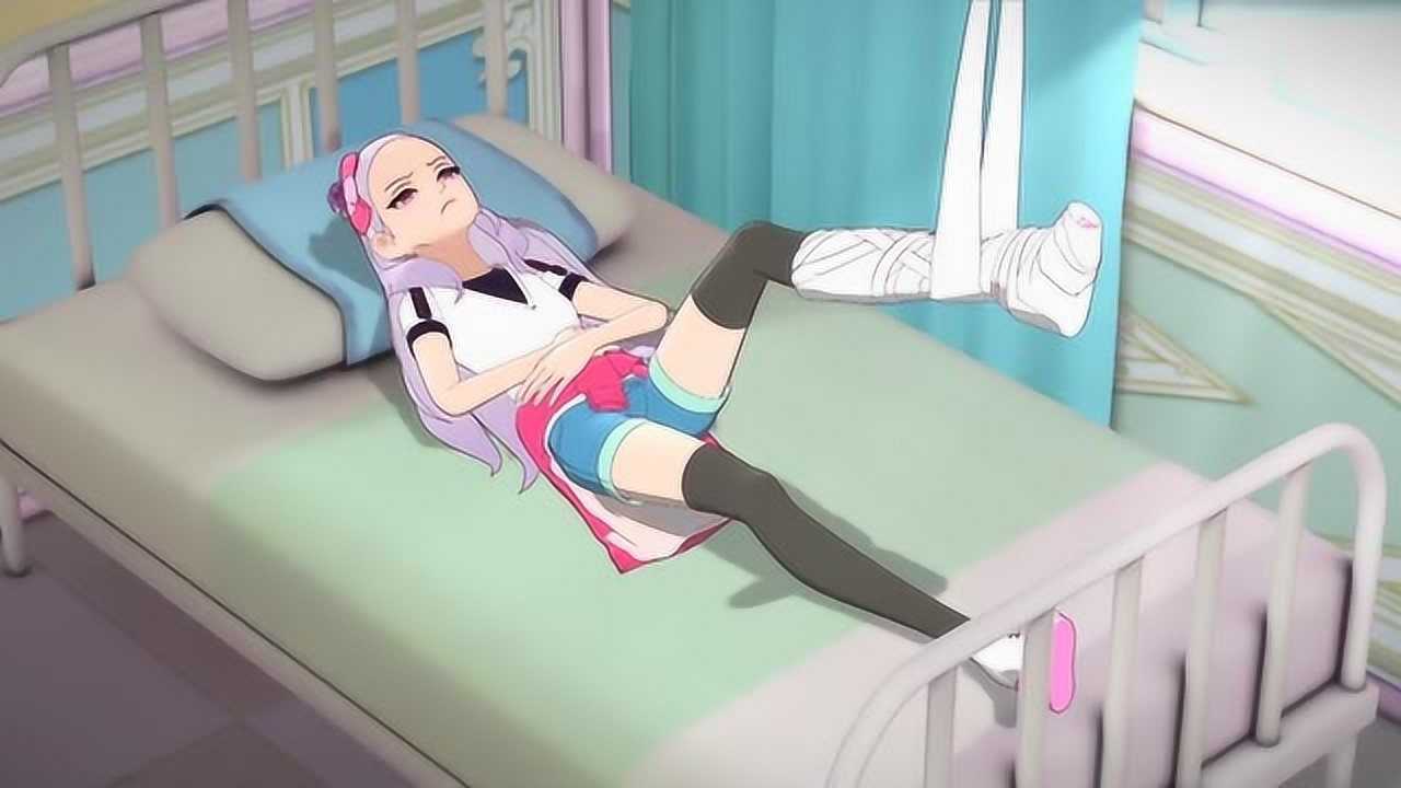 菲梦少女多乐斯成员间配合不默契雪艳在表演中摔伤了腿