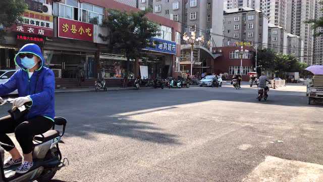 石家庄丰收路与谈固大街口,一路向东.探秘新开通的丰收路