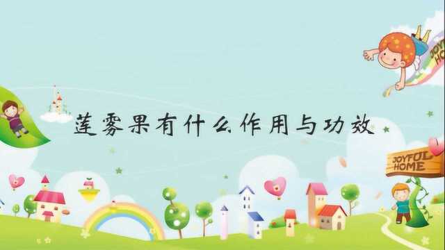 莲雾果有什么作用与功效