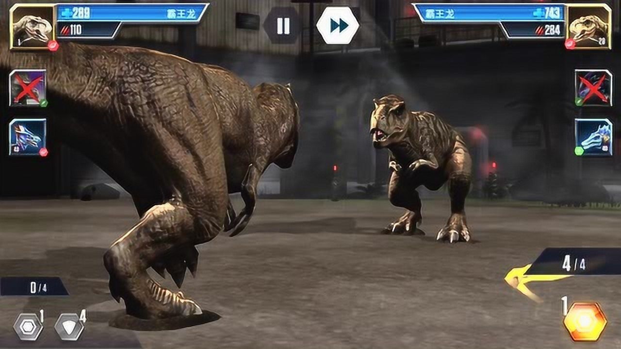 侏罗纪恐龙大战 霸王龙决战霸王龙