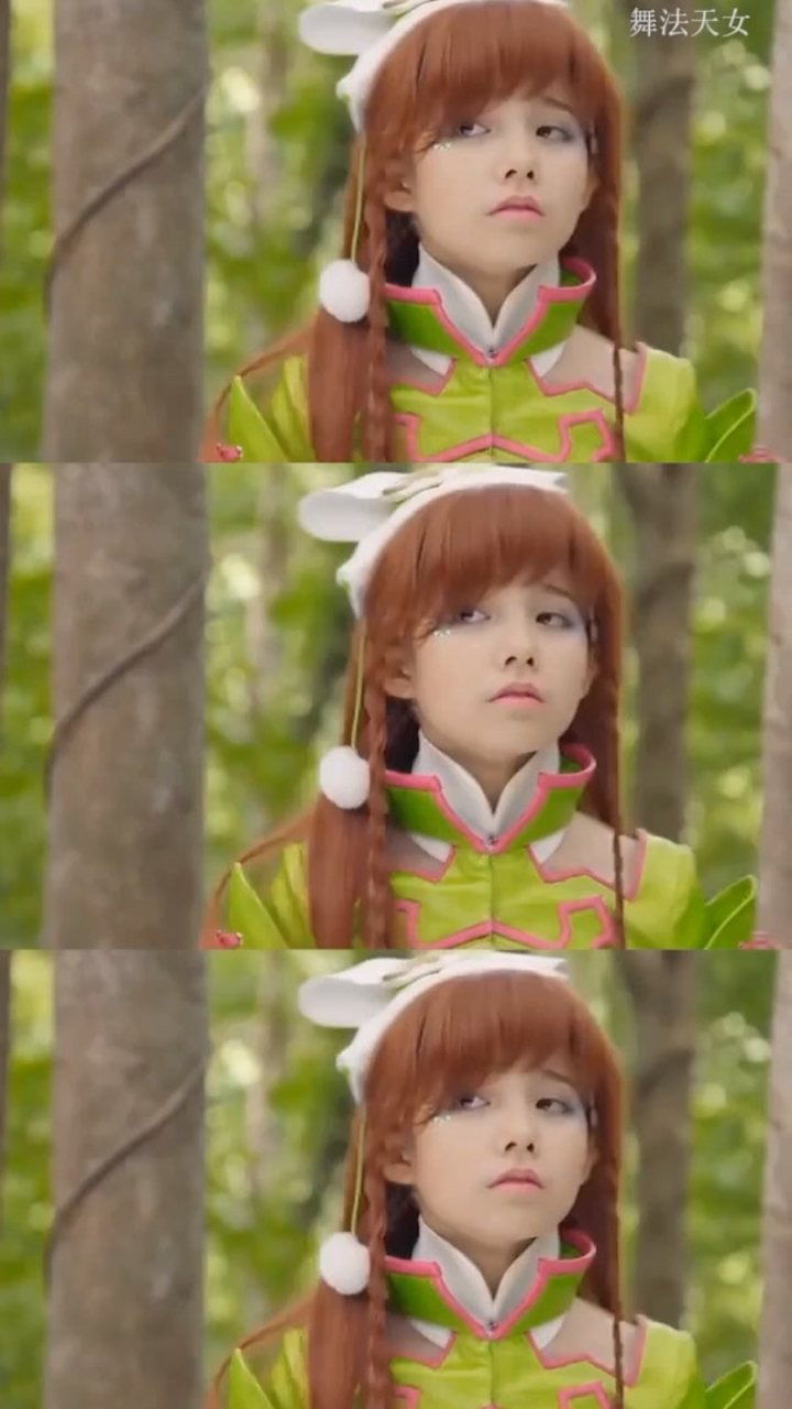 舞法天女绿婆娘也太可爱了吧看到她才知道什么叫卖萌