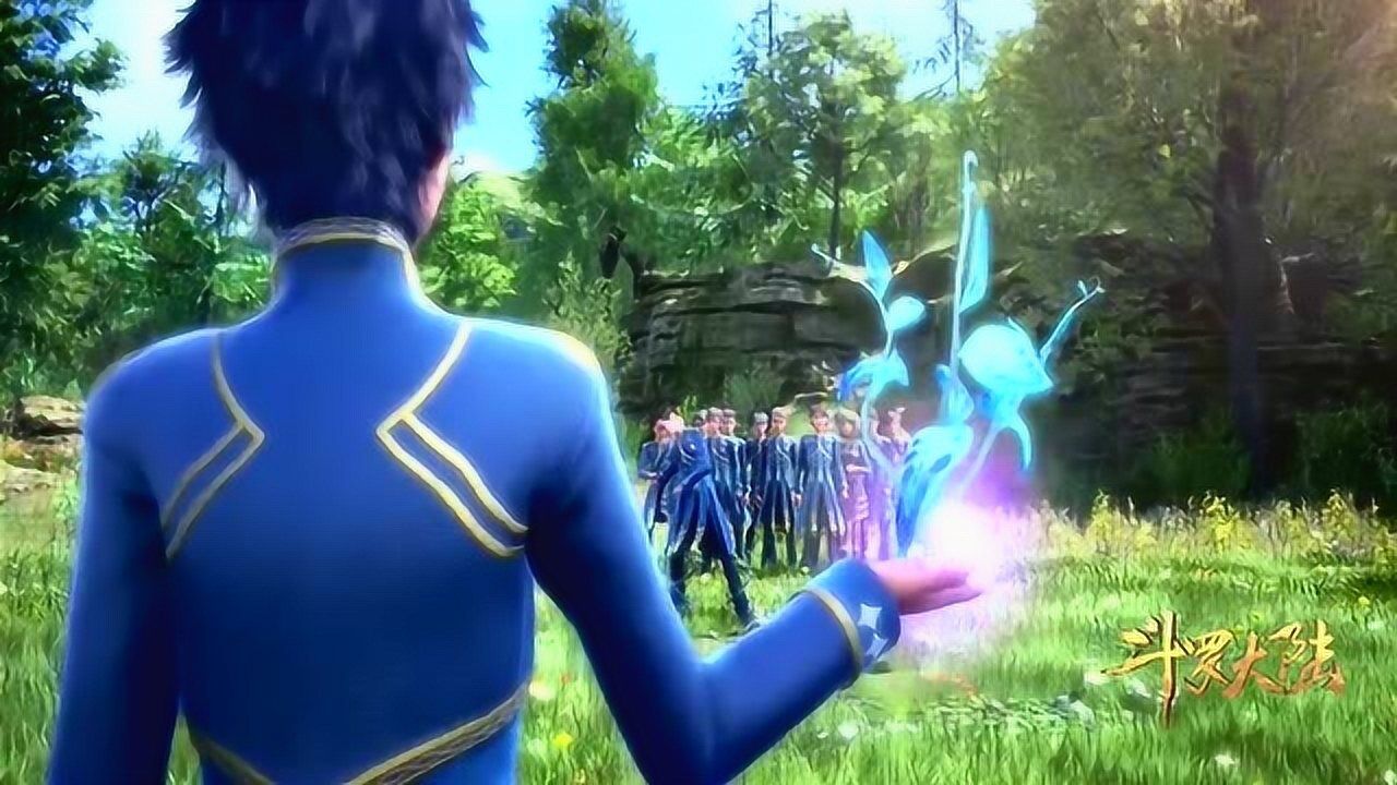 唐三速战速决使用蓝银草缠绕困住萧老大瞬间令众人心服口服