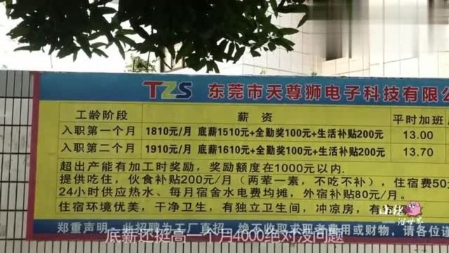 广东东莞:底薪1800一个月,走带上凉席水桶我们去东莞找工作啦