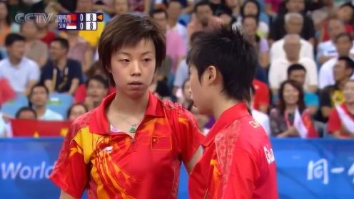 经典回放：2008北京奥运乒乓球女团决赛，中国队3：0新加坡