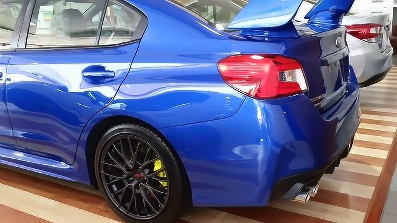 刚看了2020款斯巴鲁翼豹sti,看见挡把颜色的一刻,我忘了gt-r