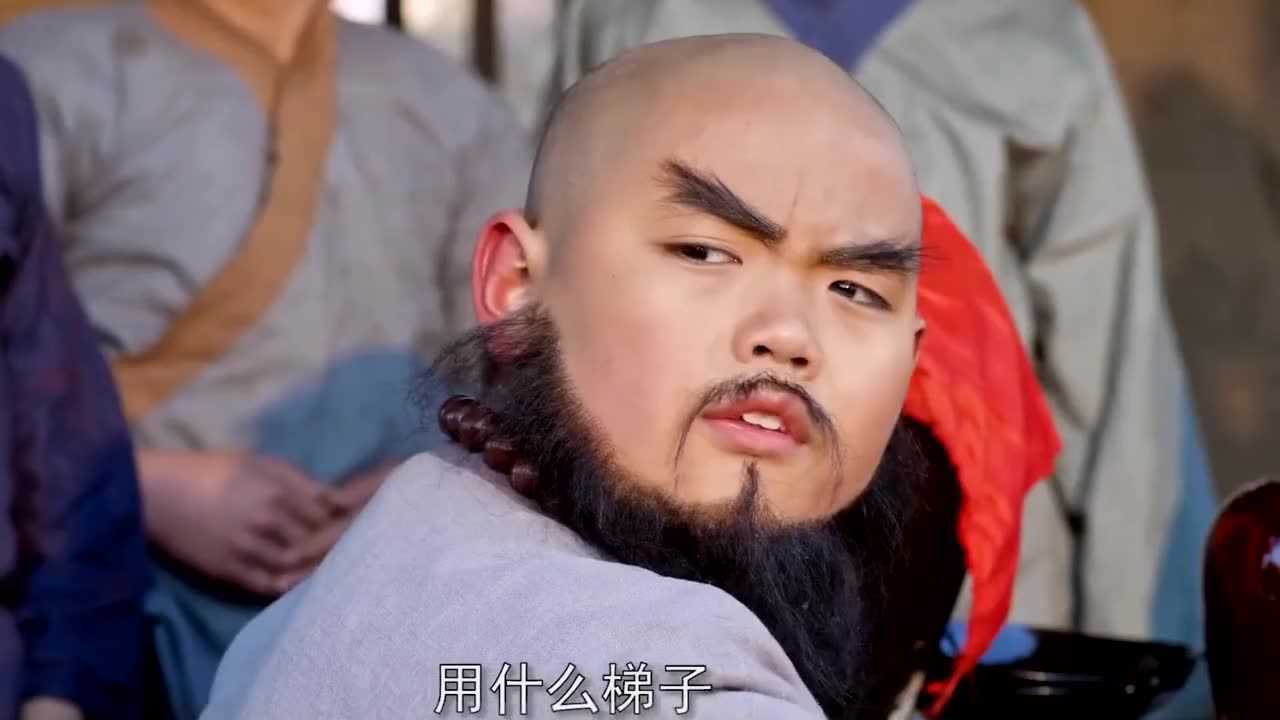 水浒传小戏骨鲁智深倒拔垂杨柳这演技不差吧