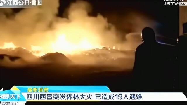 19人遇难!四川西昌突发森林大火 牺牲扑火队员出征画面曝光