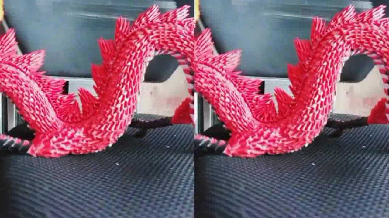 三角插之中国龙展示