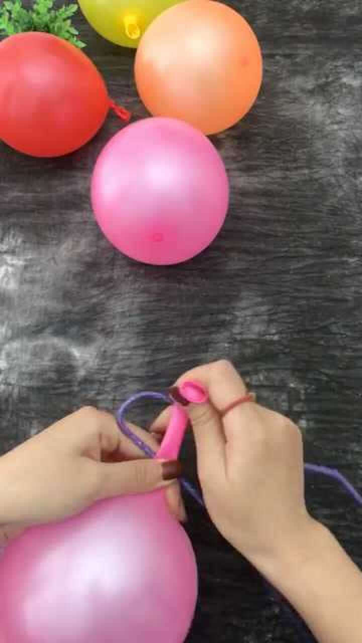 气球打结这样做不会手疼,一起来看看吧