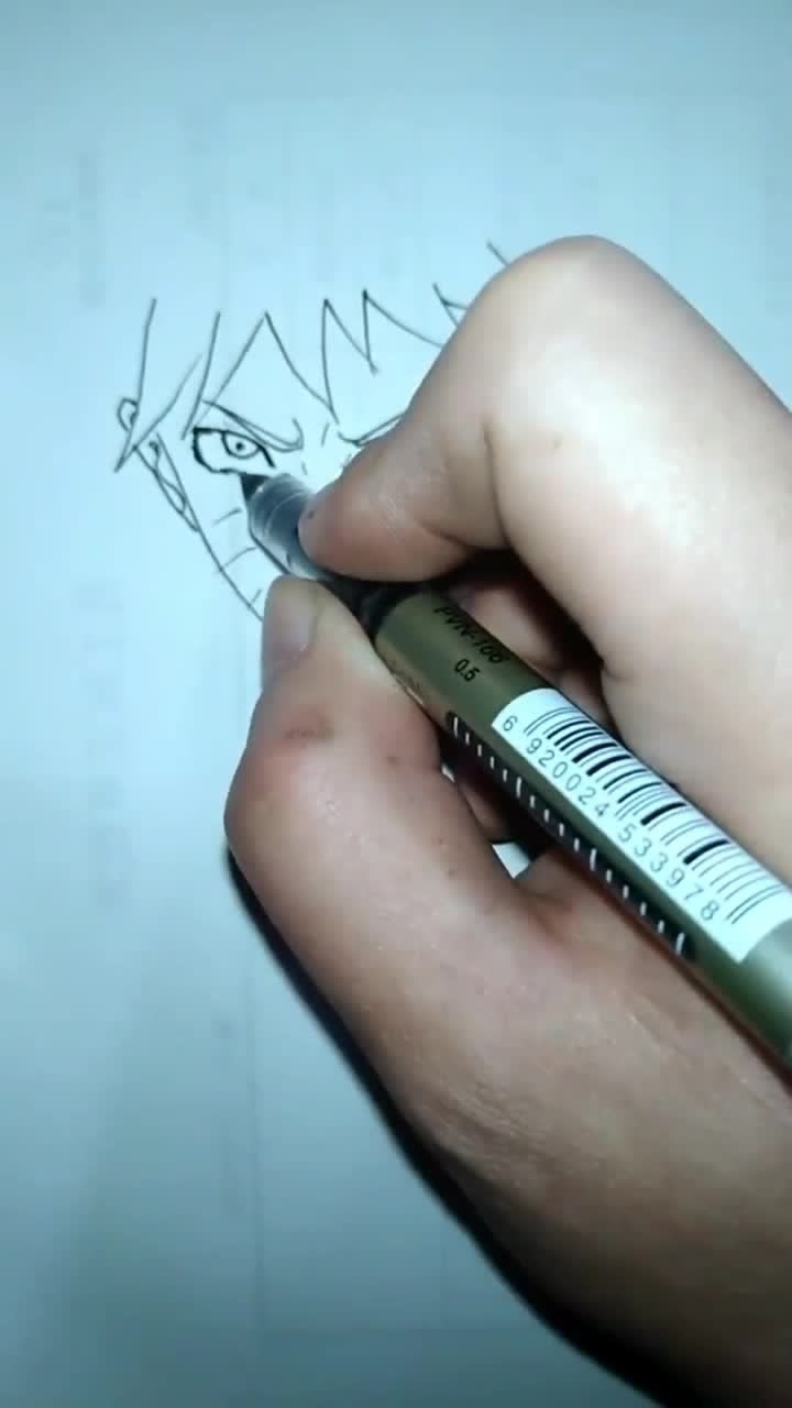 手绘教学都为六道仙人进来学一下吧鸣人的教学送给大家