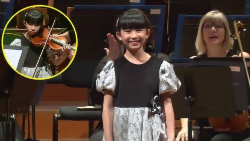 11岁小提琴神童登上欧洲舞台，全场老外刮目相看！鼓掌1分钟没停！