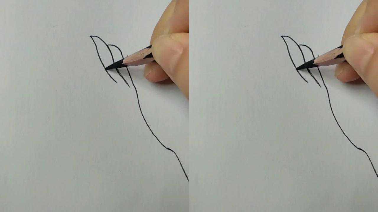 教你一笔画手,很简单