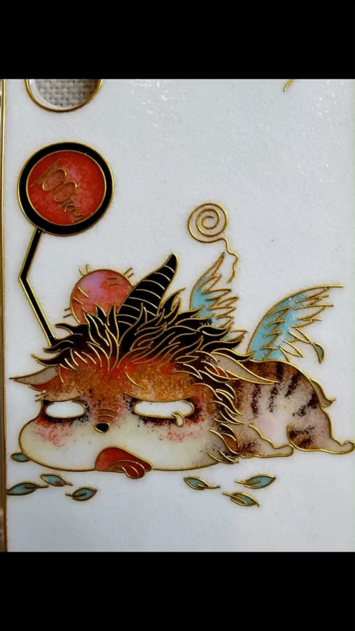 这个穷奇太可爱了,呆呆的小表情,你们喜欢吗?