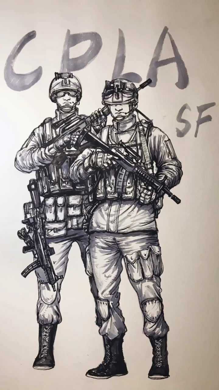 画个中国特种部队_腾讯视频