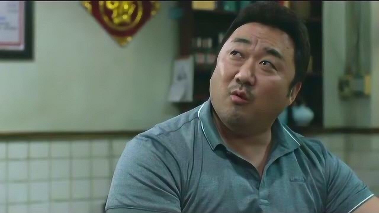 韩国胖子马东锡,演戏全凭靠实力!韩国明星也就这么一个爷们了!