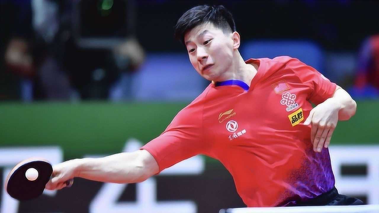 马龙正手太无解了比赛时一板子下去许昕都懵了