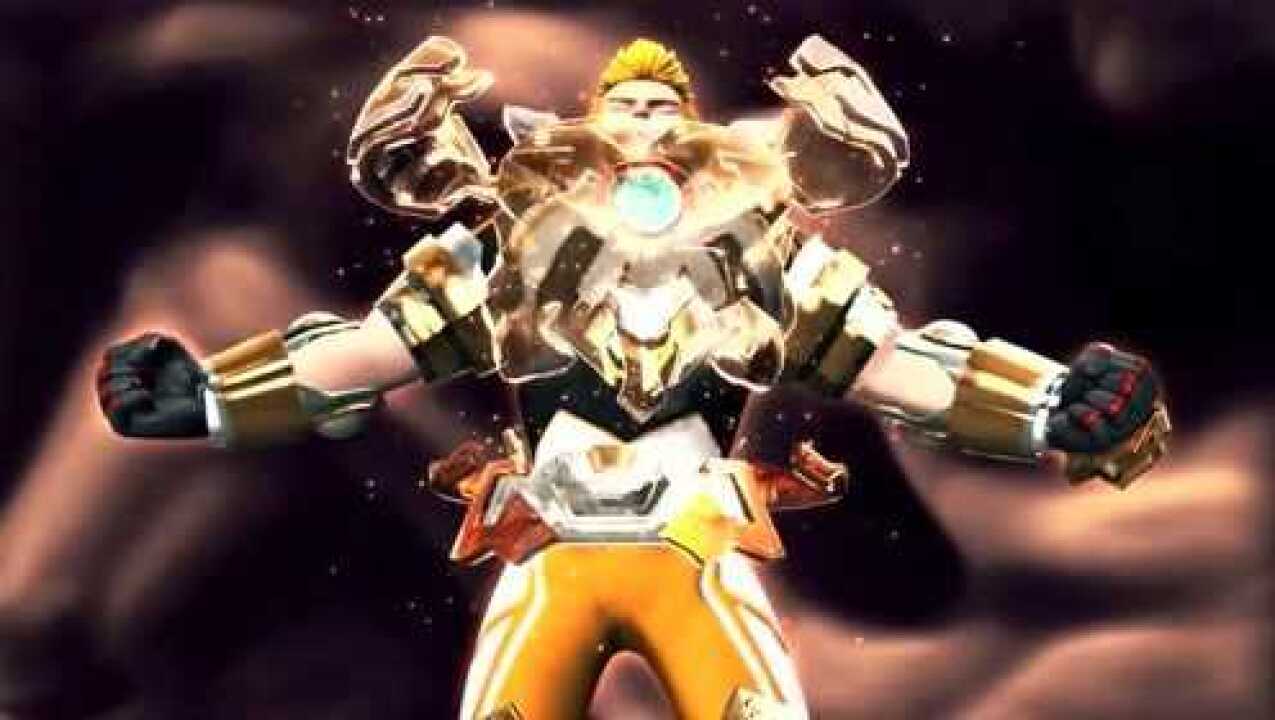 超兽武装:泰雷的初次变身!雷象武装!_腾讯视频