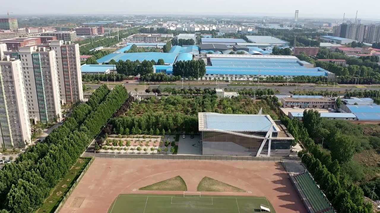 一中俯瞰航拍