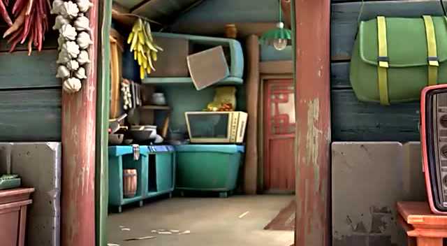 比比东漫剪02:00光头强抢走小力的