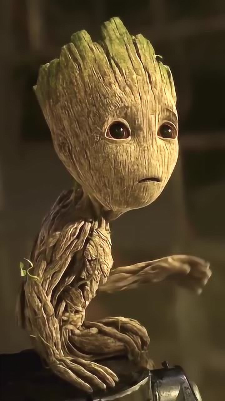 电影《银河护卫队》,估计没有人不喜欢这么可爱的格鲁特了
