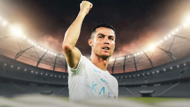 54球年度射手王!c罗个人秀:力压对手头槌破门 爆射中柱