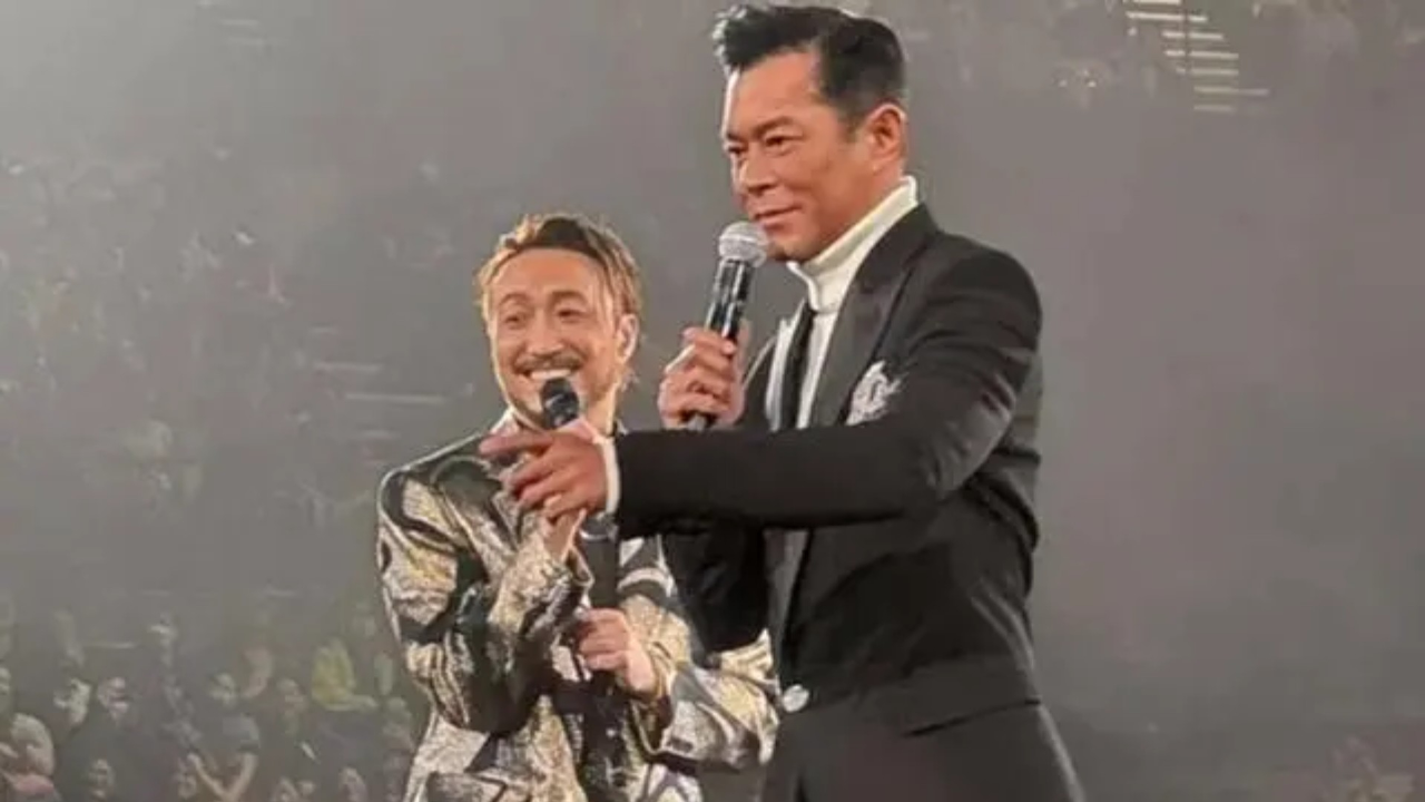 古天乐在郑中基演唱会上疑似内涵梅西:买票进来听你唱歌你会唱吧?