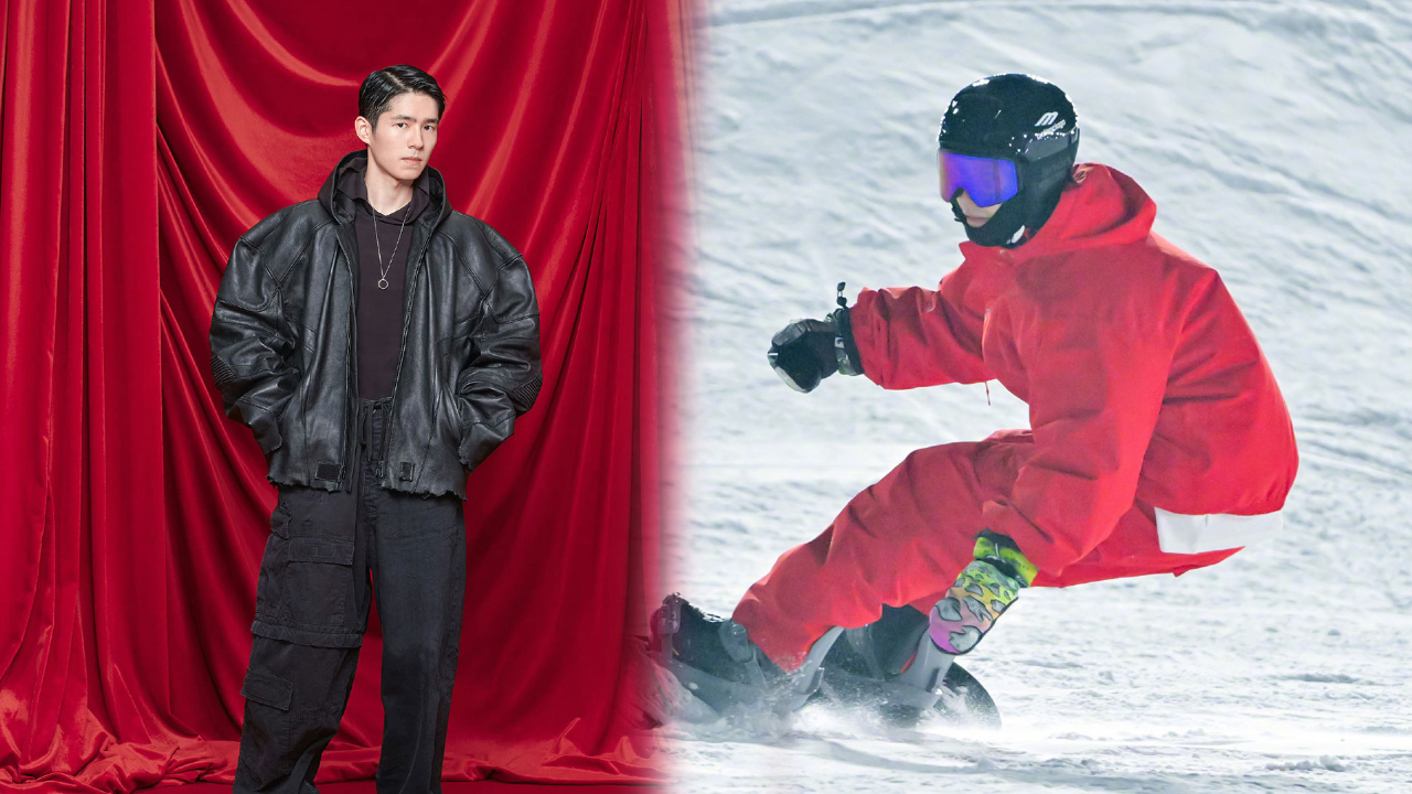 松花湖偶遇刘昊然滑雪,穿滑雪服遮盖严实,网友自掏腰包买帅照