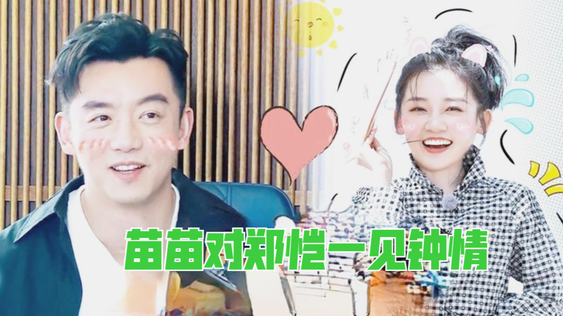 苗苗自曝14年就看上了郑恺!盘点娶女粉丝的明星