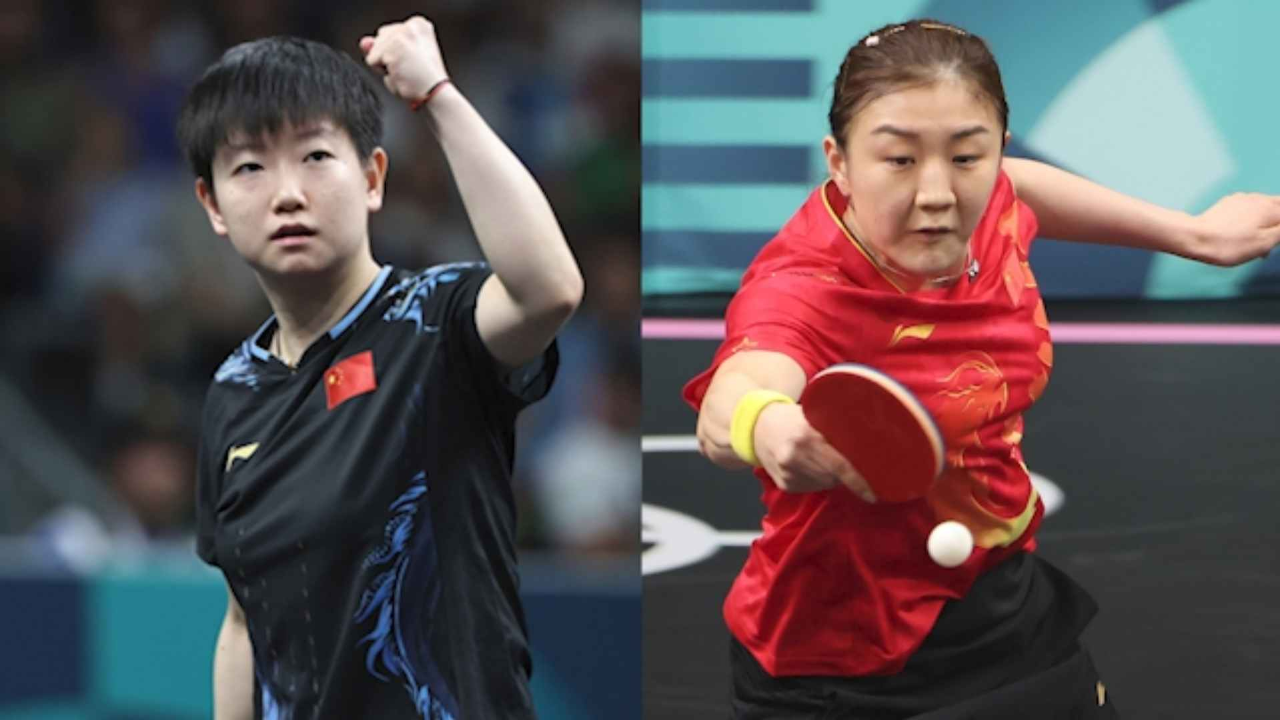 孙颖莎对阵陈梦,能否首夺奥运女单冠军:决赛的我跟东京时不一样了