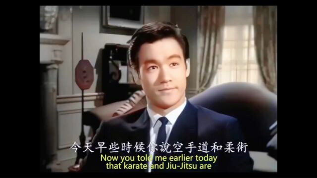 1965年,24岁李小龙参加美国电影公司面试,流利英语阐述功夫哲学