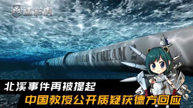 中国教授公开质疑北溪事件:德国是不是美国的仆从国?获德方回应