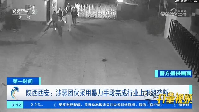 陕西西安:涉恶团伙对生产销售全链条实施侵害