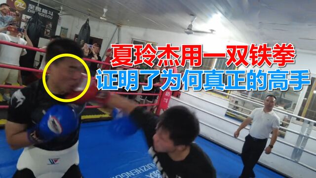 格斗大王安排神秘高手,夏玲杰用一双铁拳,证明了何为真正的高手