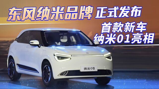 东风纳米品牌正式发布 首款新车纳米01亮相,有什么亮点?