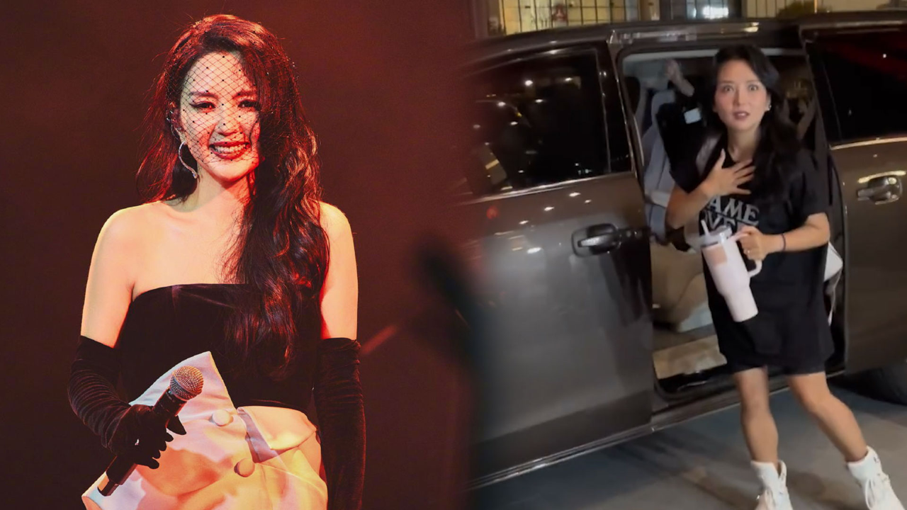 何洁被粉丝叫老婆,现场瞳孔地震,粉丝解释后她仍一脸懵