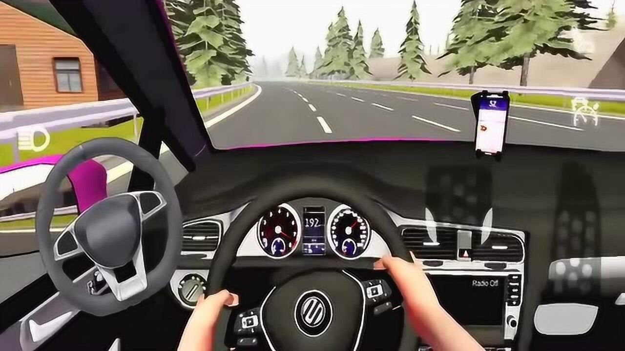模拟开车上公路这么逼真的画面我都想开两把了